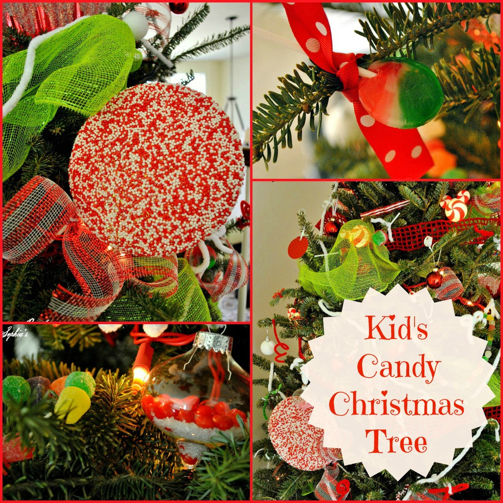 Candy Christmas Tree Ornaments
 Sophia s Kid s Candy Tree & DIY Sprinkles Ornaments