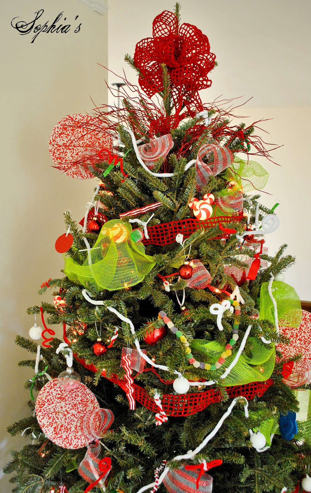 Candy Christmas Tree Ornaments
 Sophia s Kid s Candy Tree & DIY Sprinkles Ornaments
