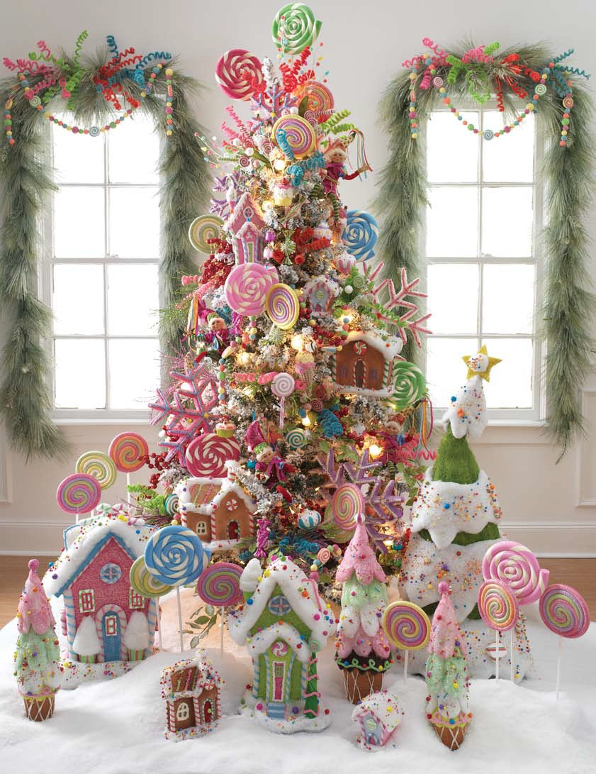Candy Christmas Tree Ornaments
 RAZ Christmas at Shelley B Home and Holiday Lollipop