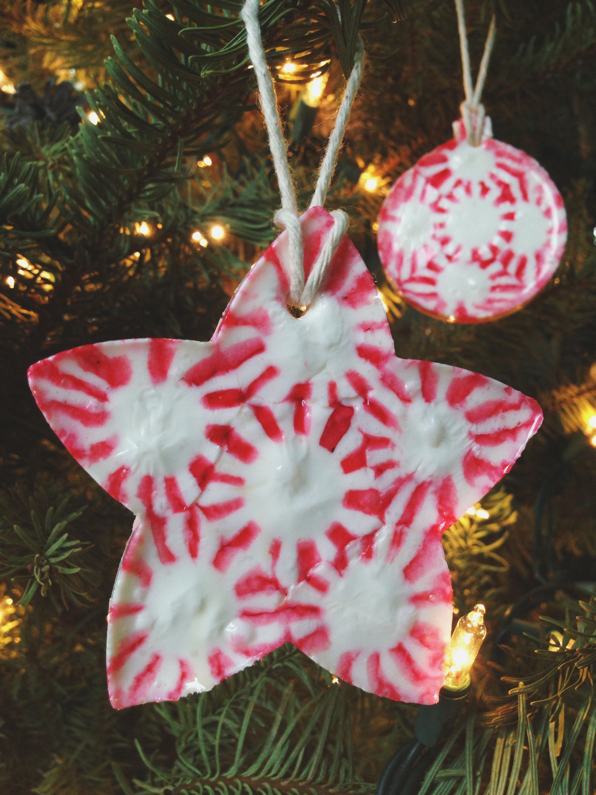 Candy Christmas Tree Ornaments
 Peppermint Candy Christmas Ornaments