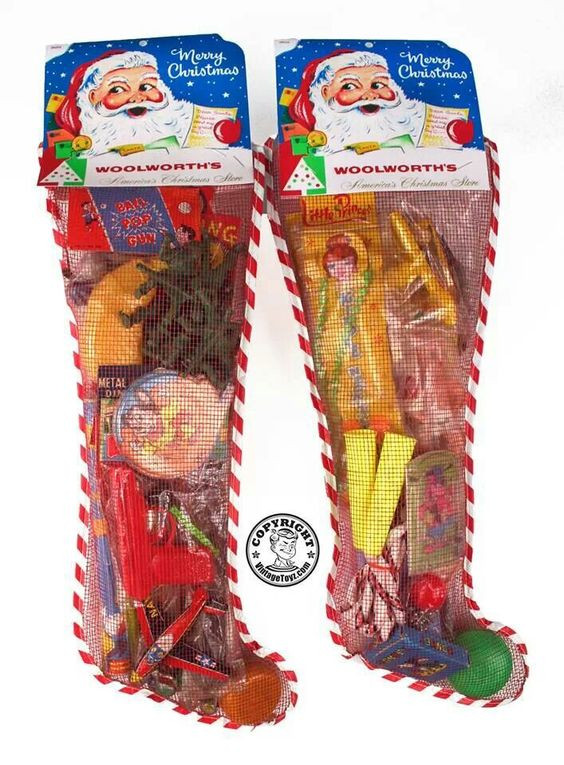 Candy Filled Christmas Stockings Wholesale
 Woolworth Christmas stockings