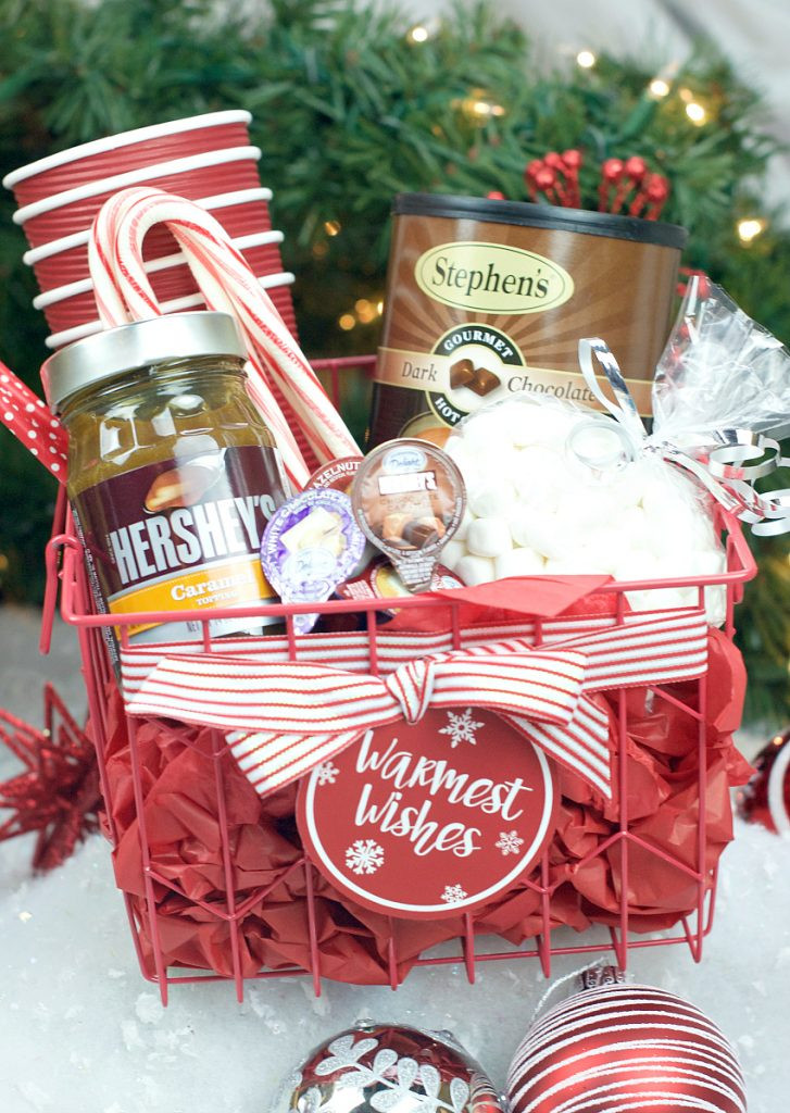Candy Gifts For Christmas
 Hot Chocolate Gift Basket – Fun Squared