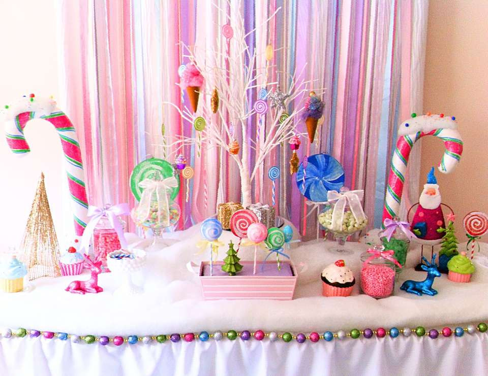 Candy Land Christmas
 Christmas Holiday "A Glittery Christmas Candy Land