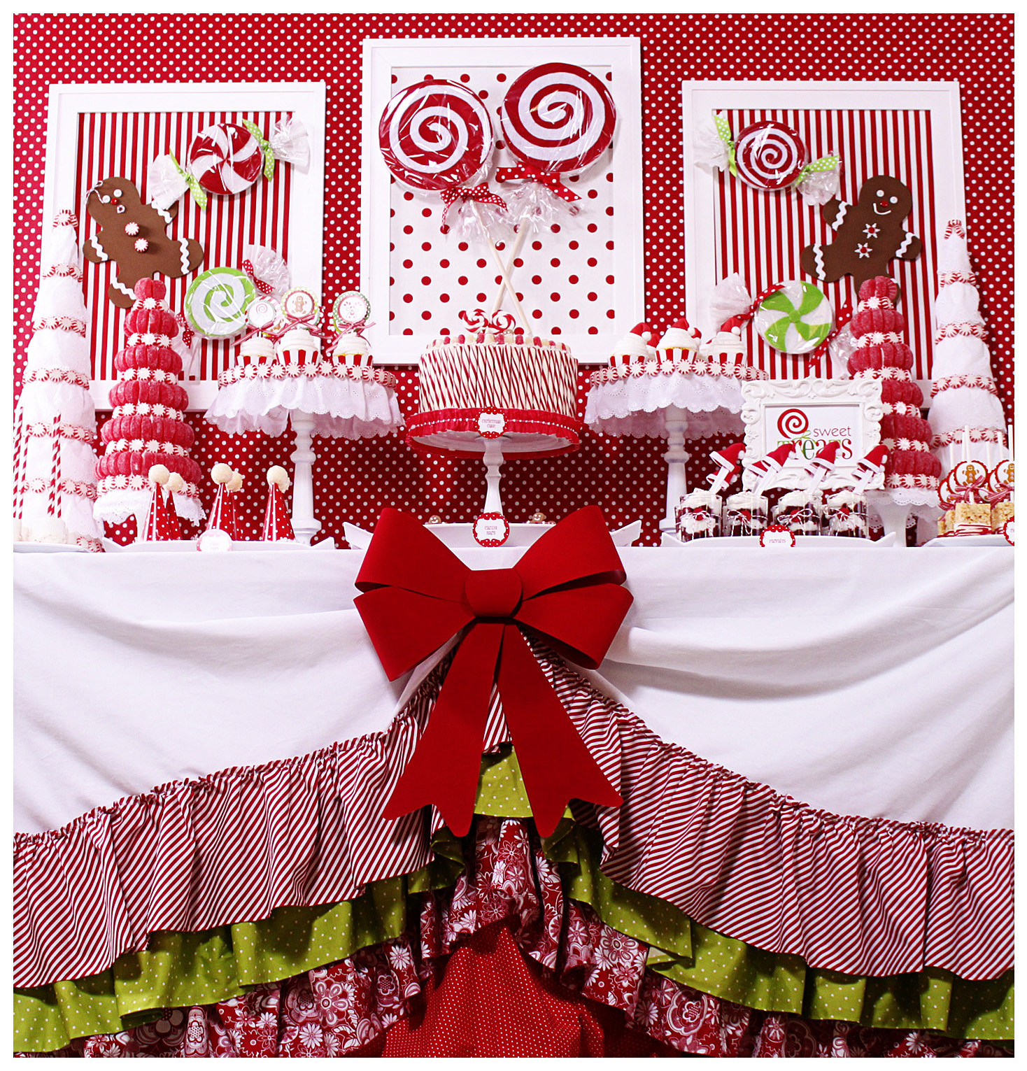 Candy Land Christmas
 Kara s Party Ideas Candy Land Christmas Party