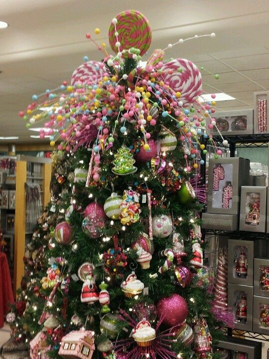 Candy Ornaments For Christmas Tree
 1000 ideas about Candy Land Christmas on Pinterest