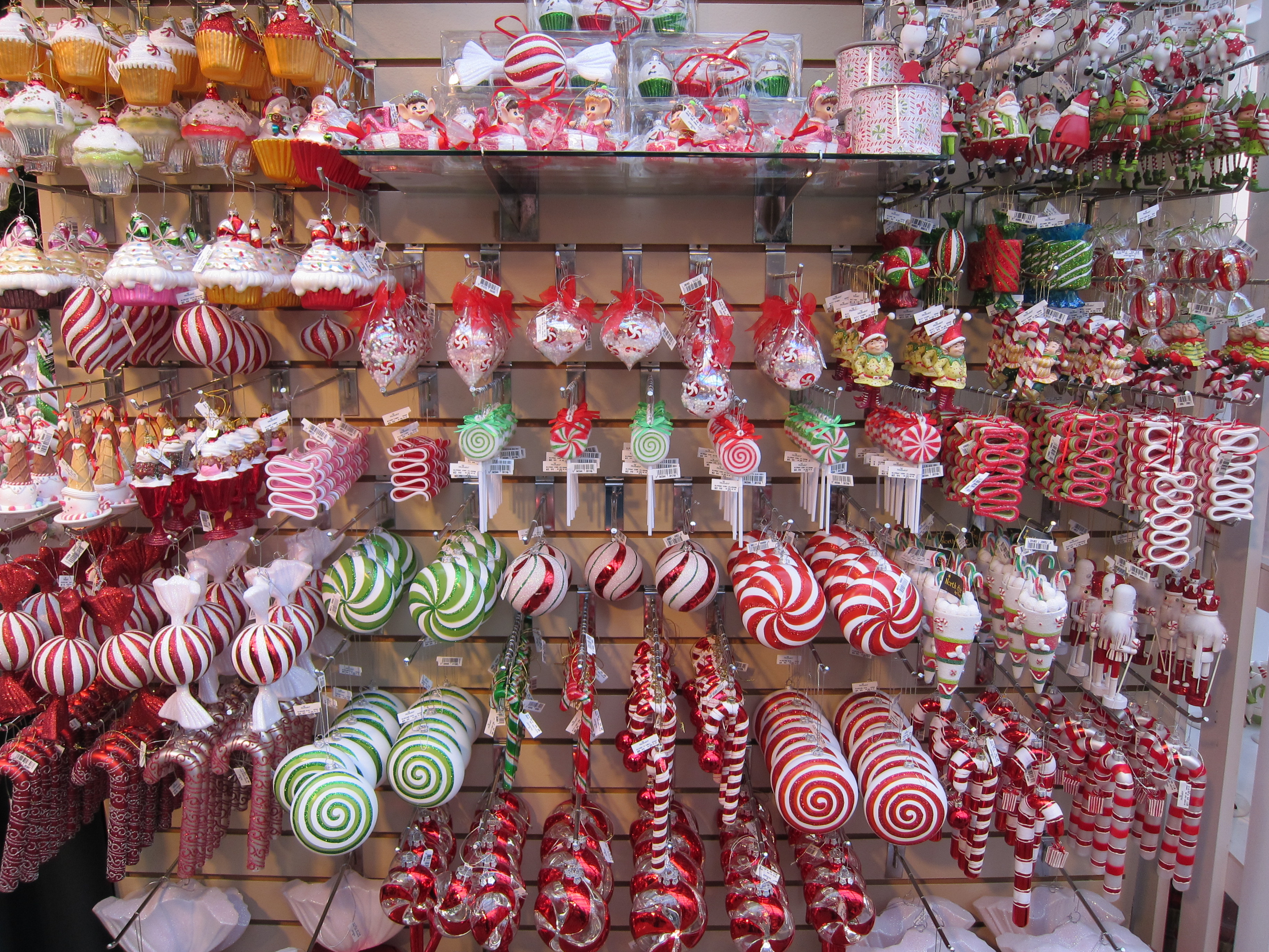 Candy Themed Christmas Decorations
 Christmas at Molbak’s