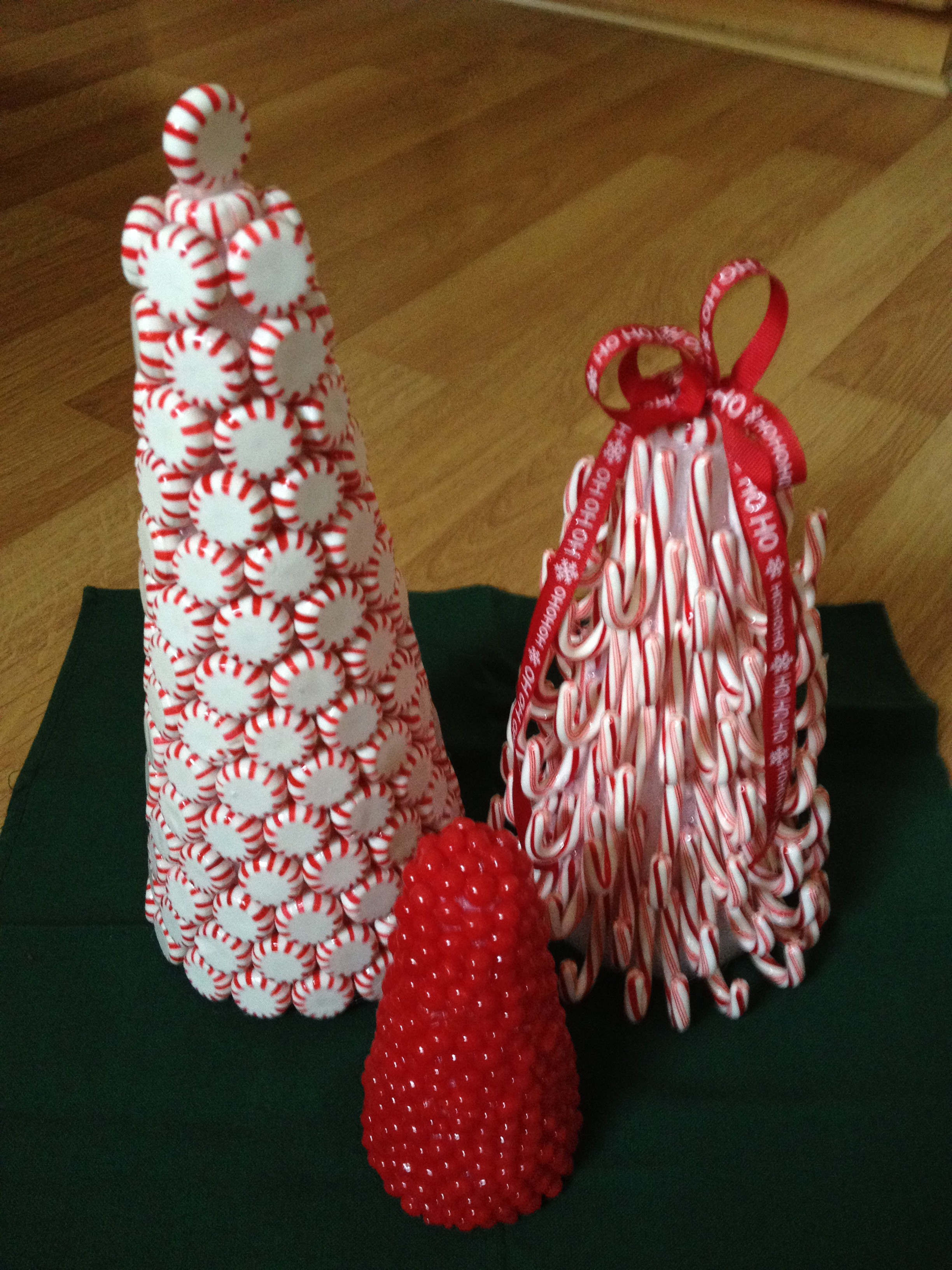 Candy To Make For Christmas
 Candy Christmas Trees Tutorial