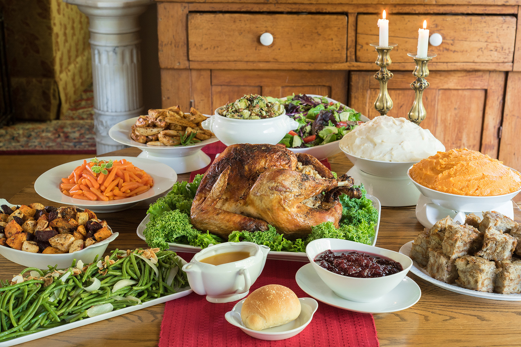 Catered Thanksgiving Dinner
 Fall Season Catering Food Specials and Deals at Kiss the Cook