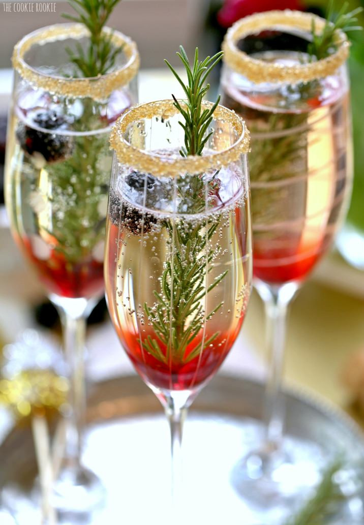Champagne Christmas Drinks
 25 Holiday Cocktails To Try Afternoon Espresso