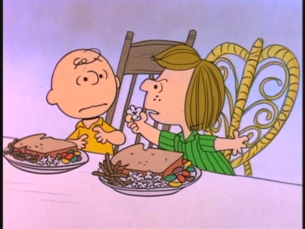 Charlie Brown Thanksgiving Dinner
 Holiday Reviews A Charlie Brown Thanksgiving