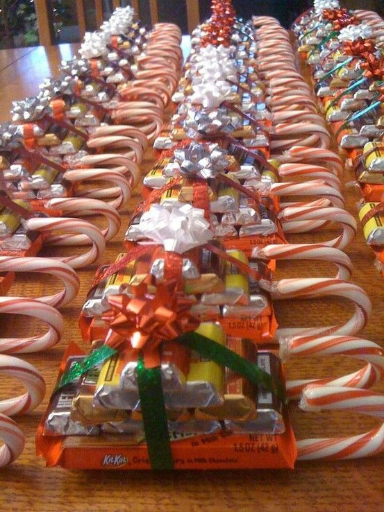 Cheap Christmas Candy
 t idea for kids to give out doing this too