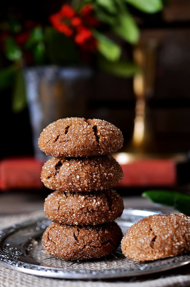 Chewy Christmas Cookies
 Heart of Gold Holiday Baking Chewy Molasses Cookies