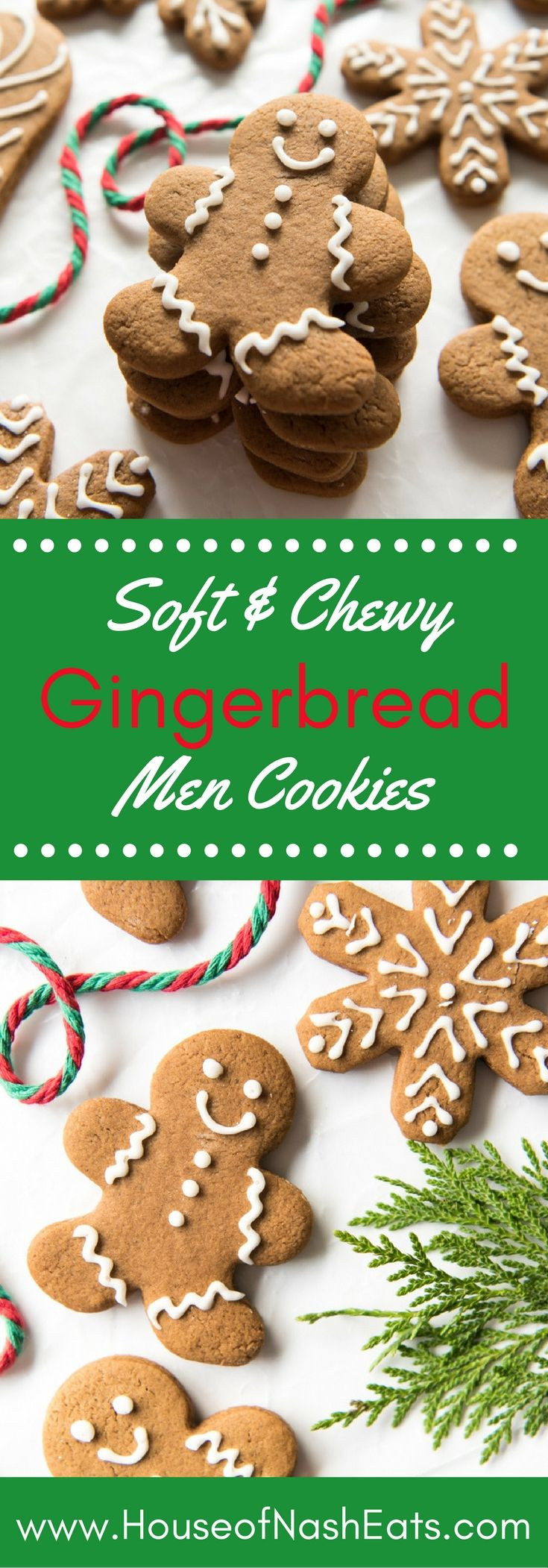 Chewy Christmas Cookies
 Soft & Chewy Gingerbread Men Cookies Recipe