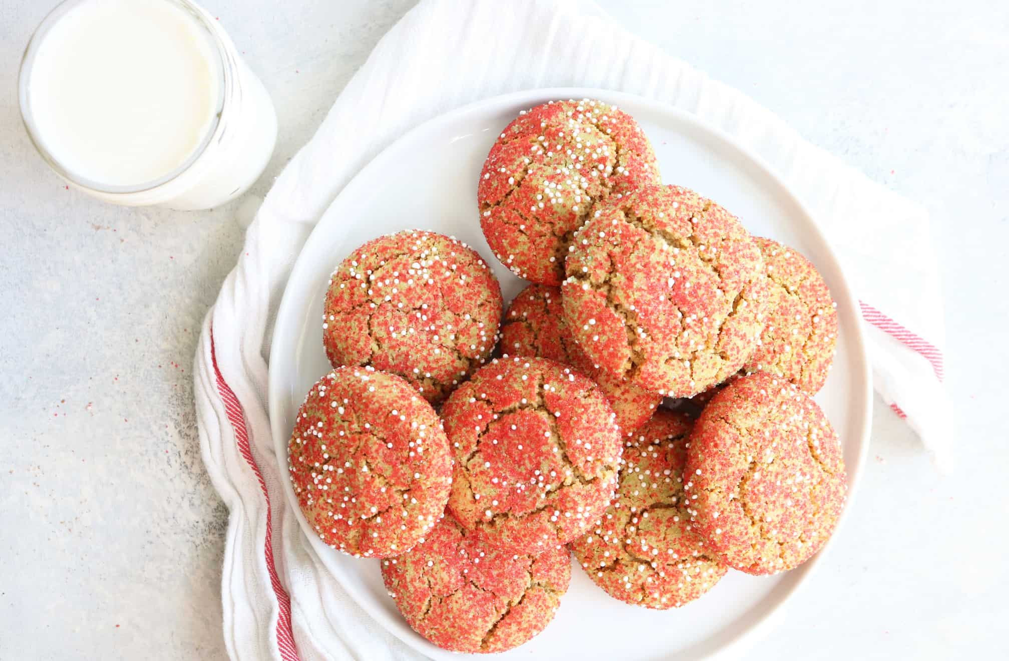 Chewy Christmas Cookies
 Chewy Christmas Sprinkle Cookies The Toasted Pine Nut