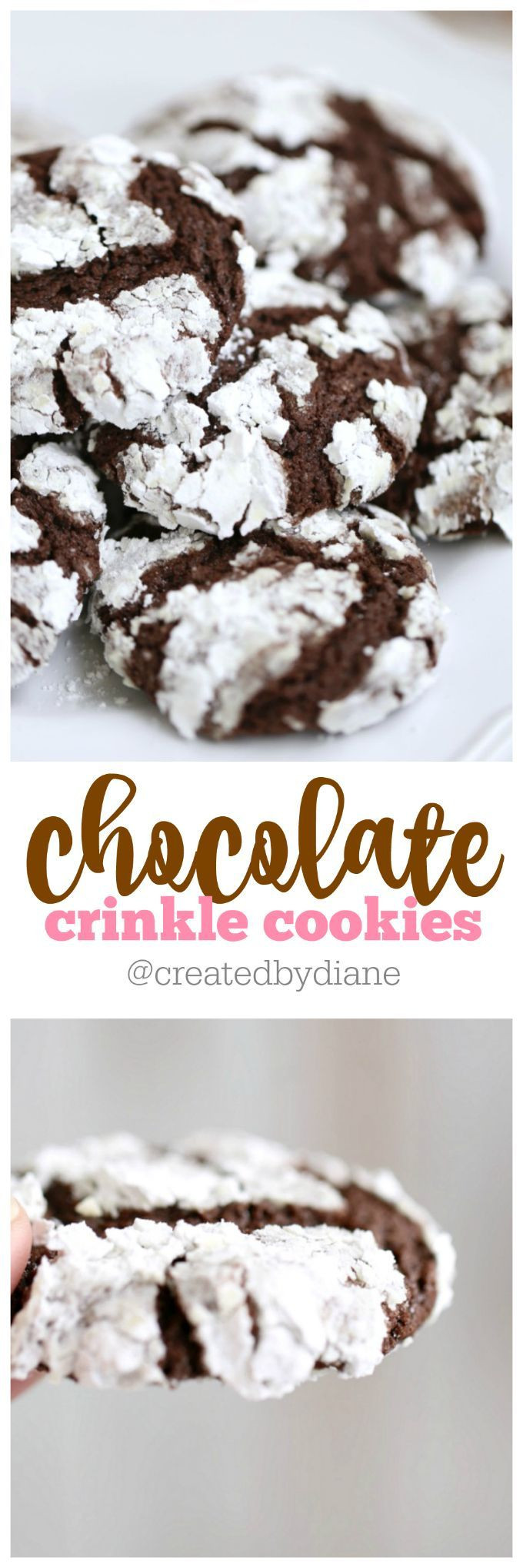 Chocolate Christmas Cookies With Powdered Sugar
 25 best ideas about Powdered sugar on Pinterest