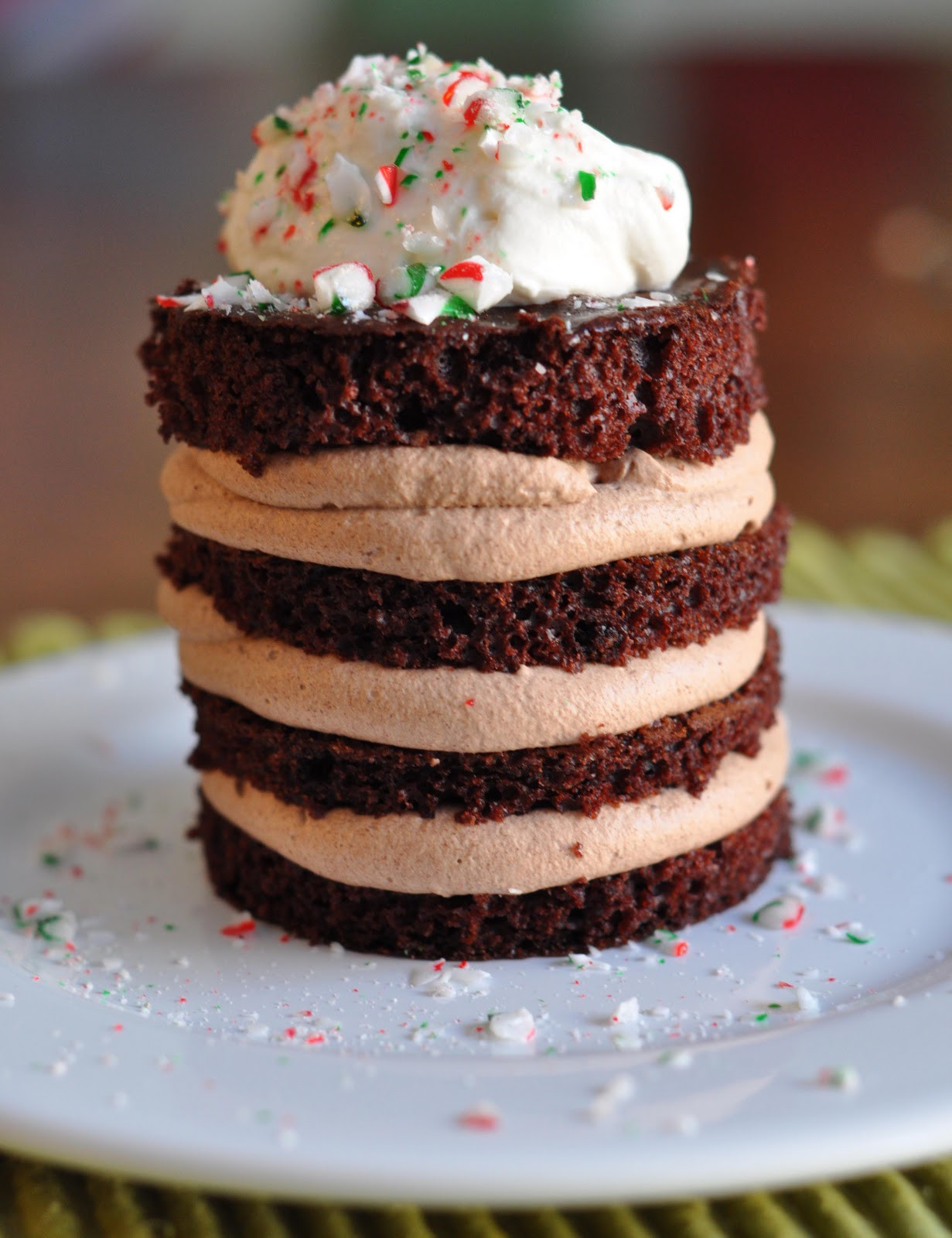 Chocolate Christmas Desserts Easy
 What We Eat Friends Chocolate Mousse Cake Towers