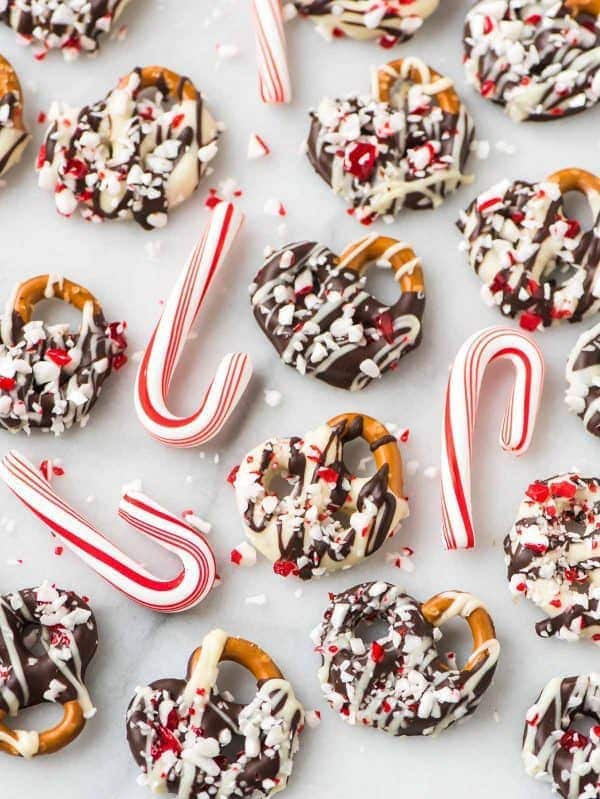 Chocolate Covered Pretzels Christmas
 Chocolate Covered Pretzels with Peppermint