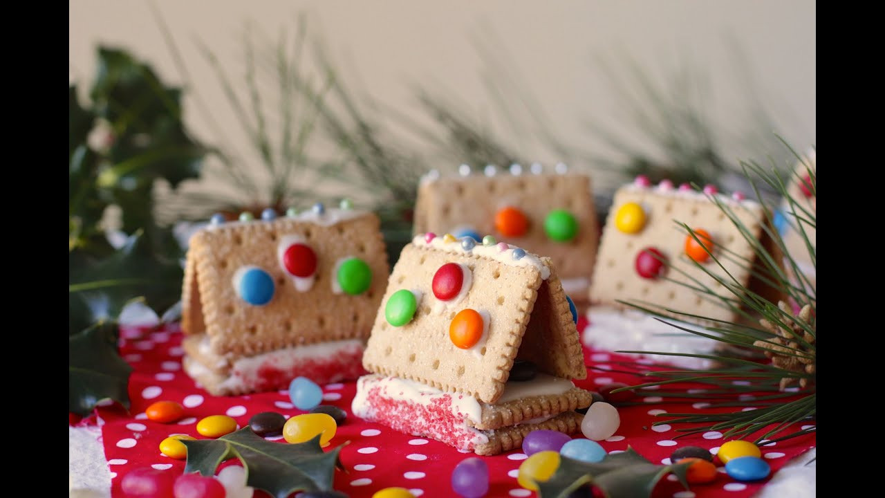 Christmas Appetizers For Kids
 Easy recipe How to make little cookie houses