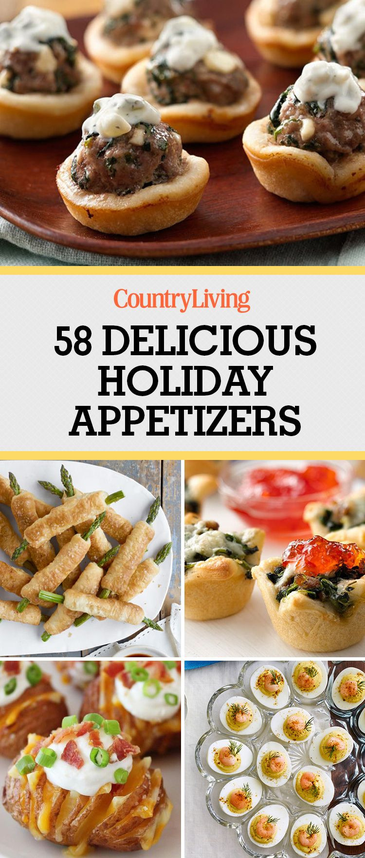 Christmas Appetizers Pinterest
 75 Christmas Appetizers to Please Every Holiday Guest