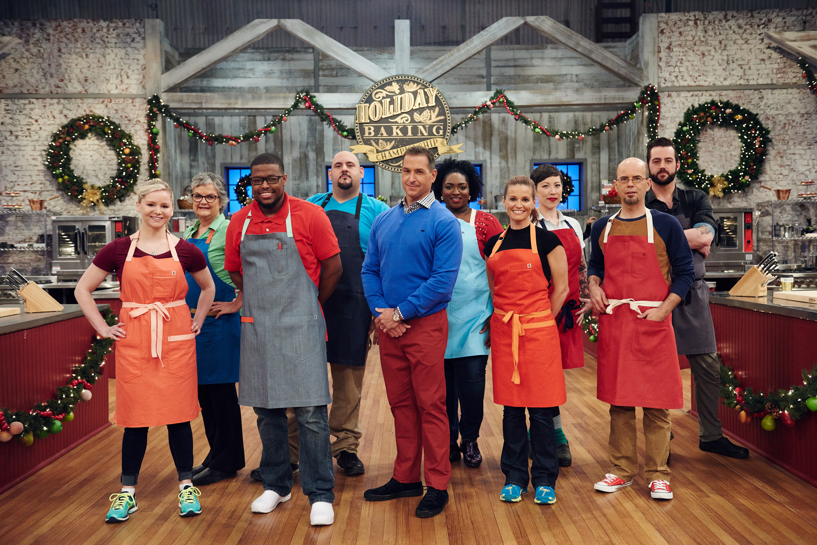 Christmas Baking Championship
 A New Batch Talented Bakers Aim To Sleigh The
