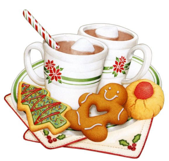 Christmas Baking Clipart
 51 best HOT CHOCOLATE AND COFFEE CLIPART images on