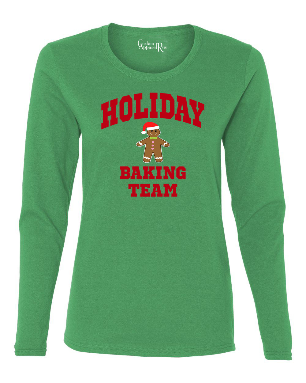 Christmas Baking Shirts
 Holiday Baking Team Christmas Cookies Womens Long Sleeve T