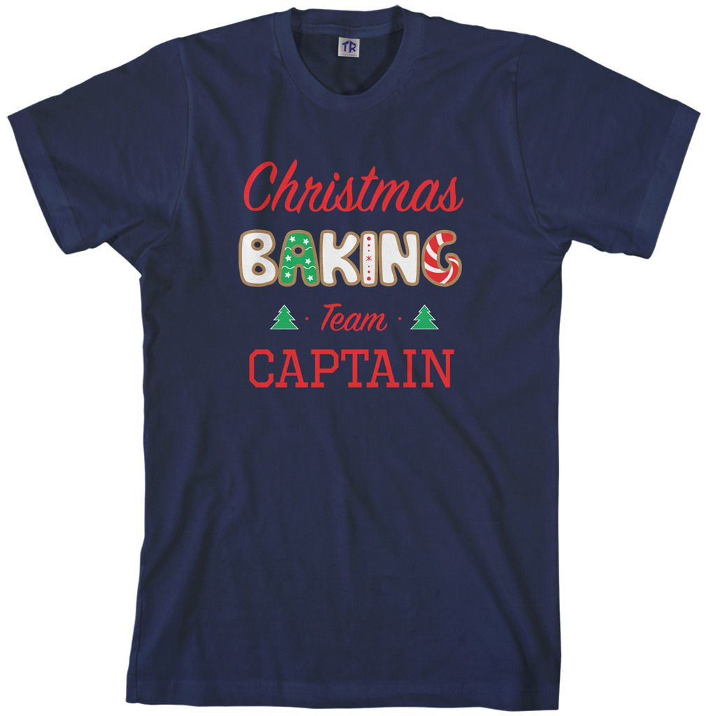 Christmas Baking Shirts
 Threadrock Men s Christmas Baking Team Captain T shirt