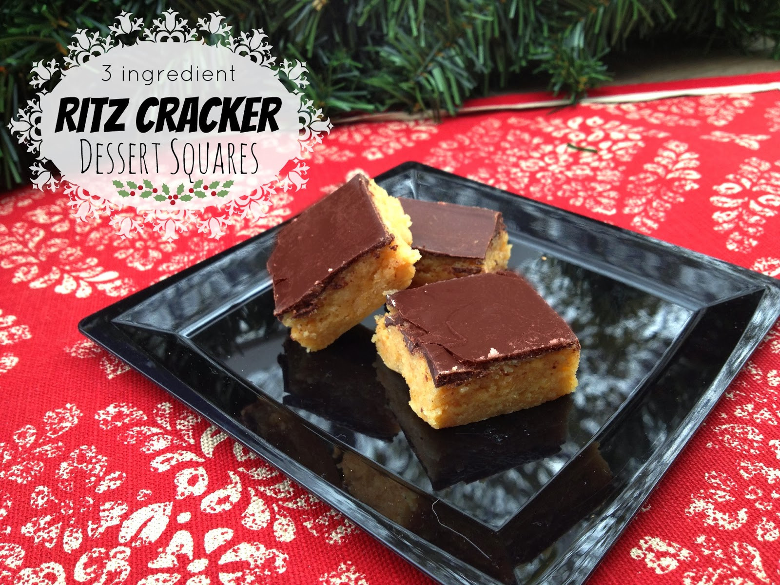 Christmas Baking Squares
 You Pinspire Me Ritz Cracker Dessert Squares