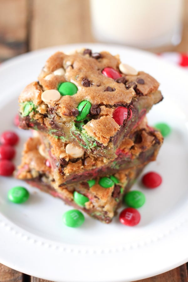 Christmas Bar Cookies Recipe
 M&M S Christmas Cookie Bars No 2 Pencil