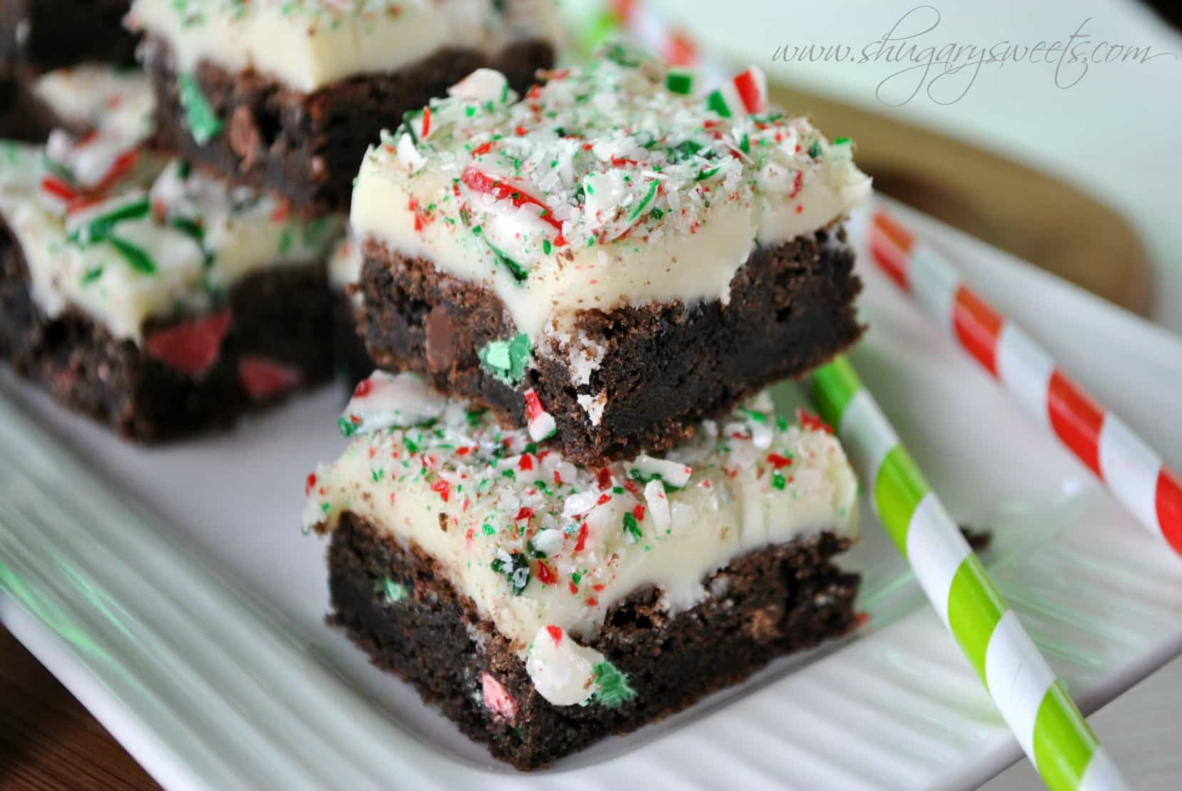 Christmas Bar Cookies Recipe
 Candy Cane Oreo Cookies Bars Shugary Sweets