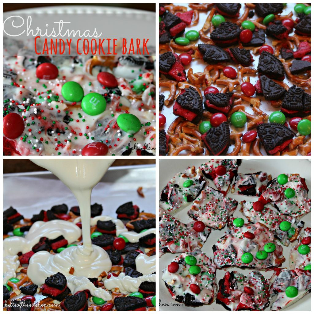 Christmas Bark Candy
 Christmas Candy Cookie Bark Belle of the Kitchen