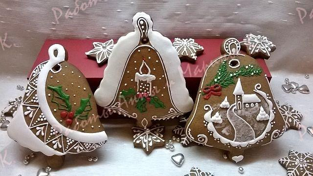 Christmas Bell Cookies
 Christmas bell