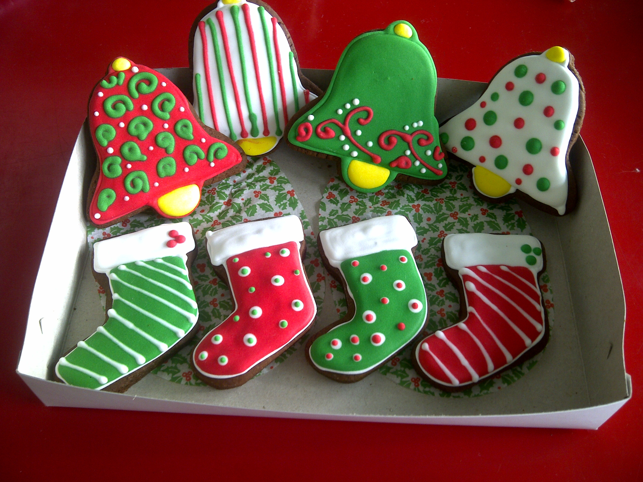 Christmas Bell Cookies
 Gingerbread Cookies