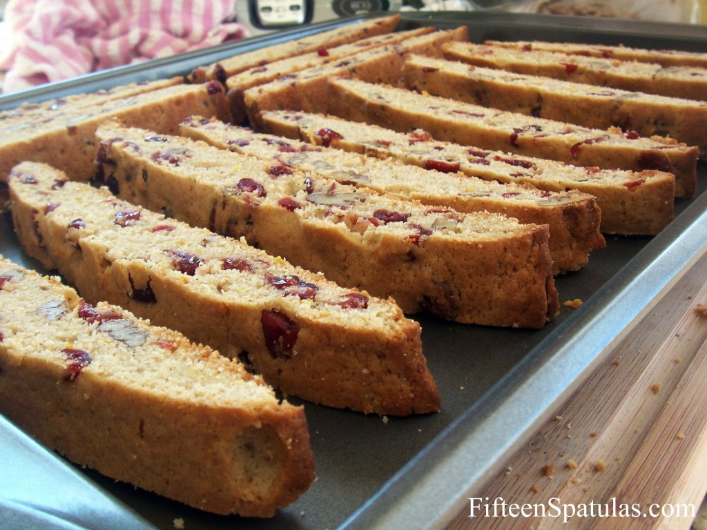 Christmas Biscotti Recipe
 Holiday Spiced Orange Cranberry Biscotti Fifteen Spatulas