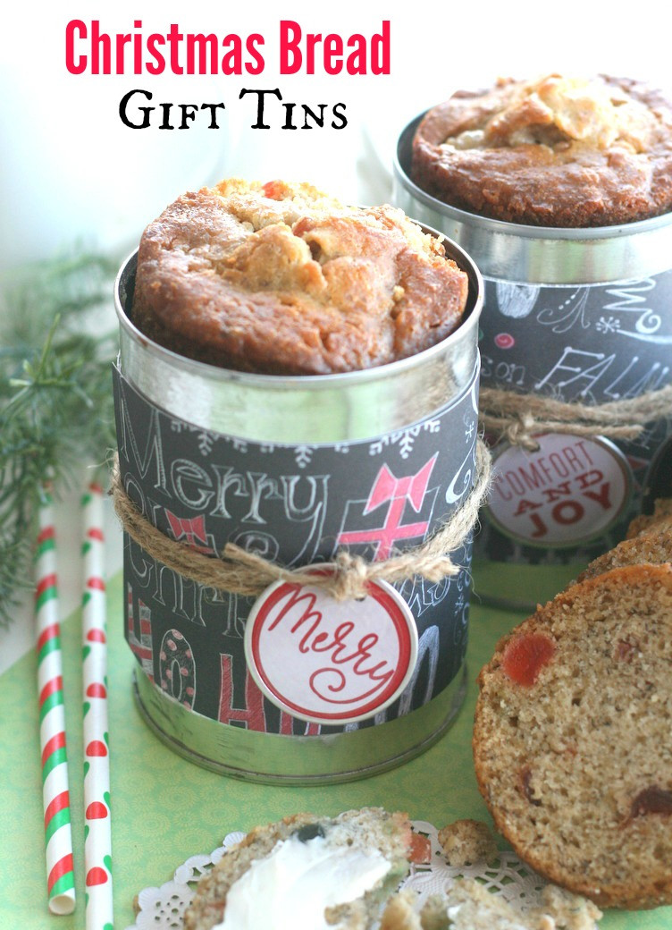 Christmas Bread Gifts
 Christmas Bread Gift Tins Echoes of Laughter