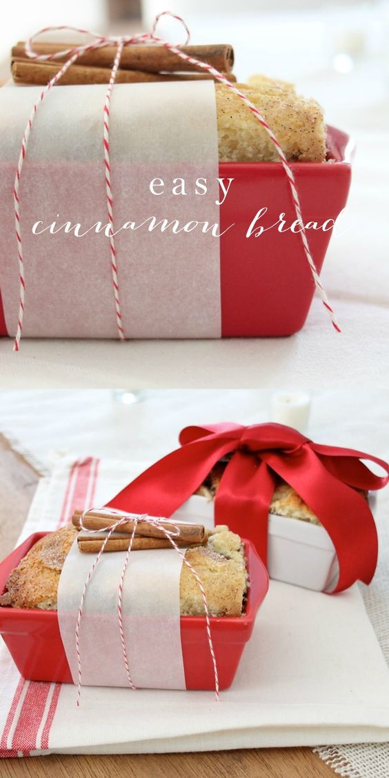 Christmas Bread Gifts
 Christmas Gift Idea Easy Cinnamon Bread