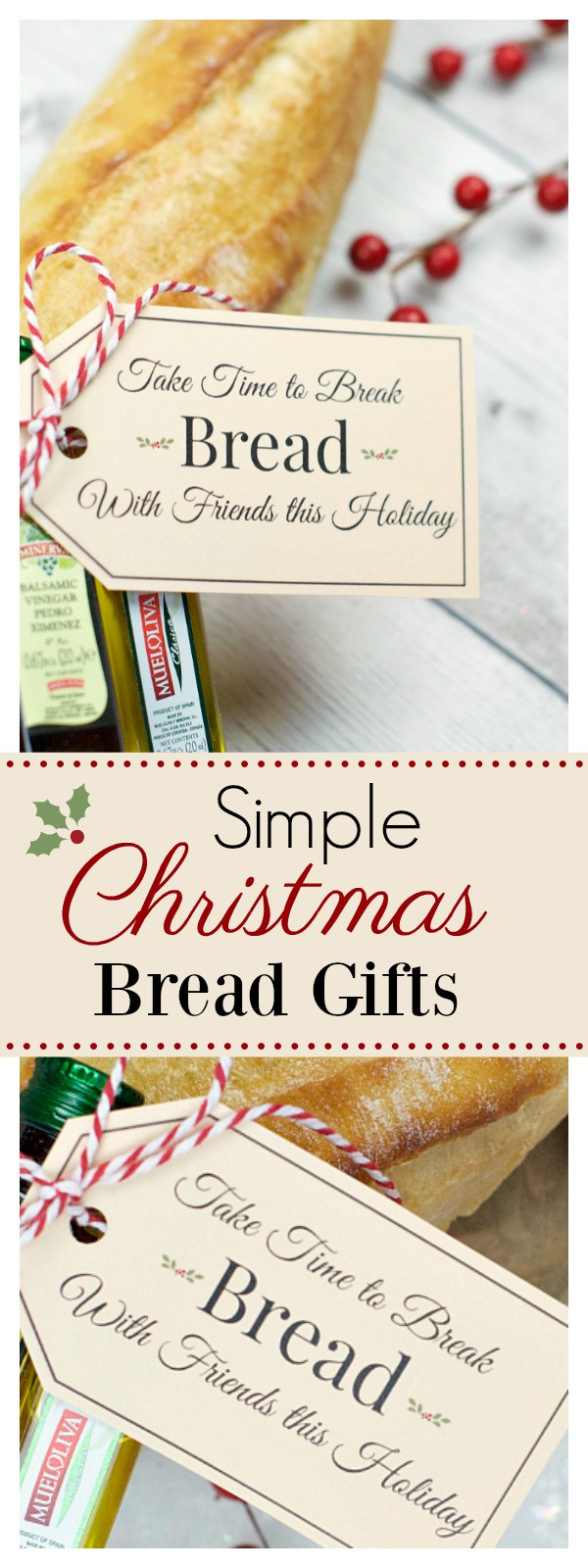 Christmas Bread Gifts
 Simple Bread Gifts for the Holidays – Fun Squared