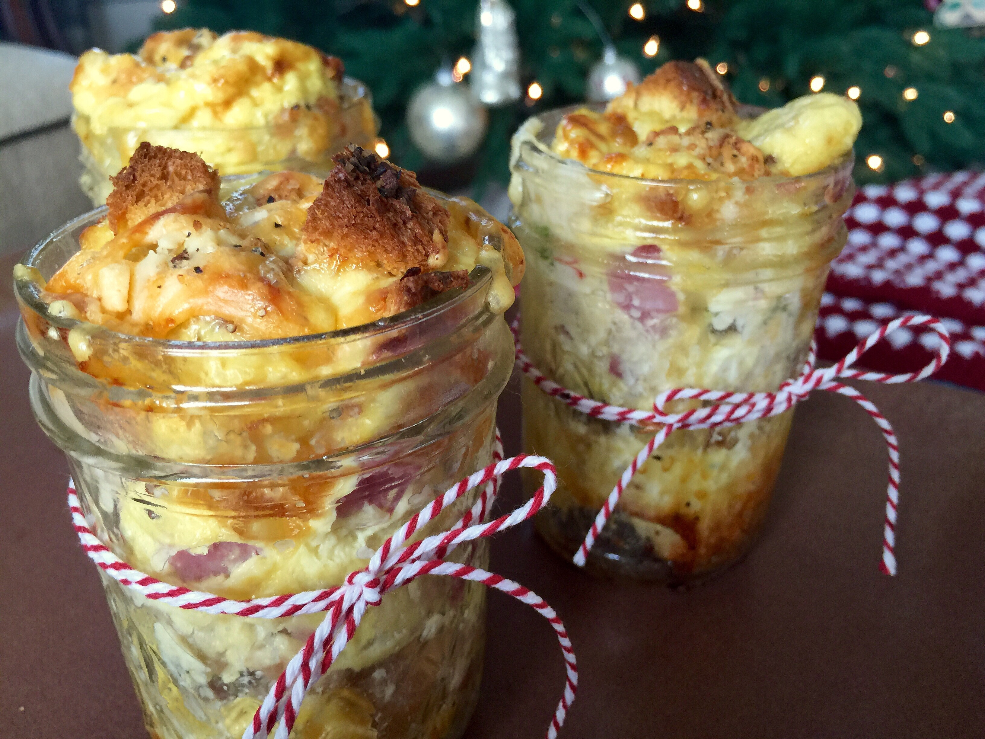 Christmas Breakfast Bread
 Christmas Morning Country Breakfast Bread Pudding in a