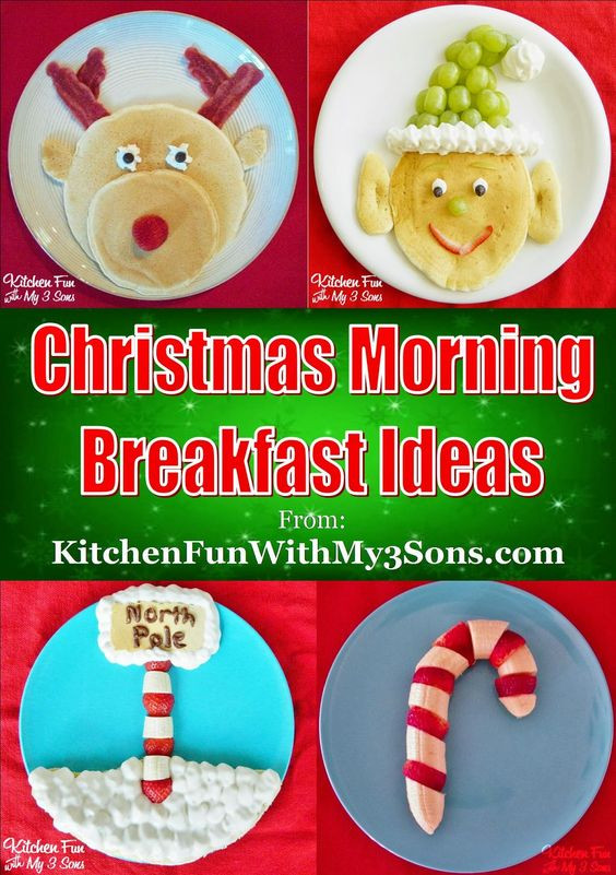 Christmas Breakfast For Kids
 Christmas Santa Pancakes Kitchen Fun With My 3 Sons