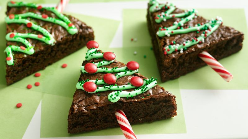 Christmas Brownies Ideas
 Holiday Tree Brownies Recipe BettyCrocker