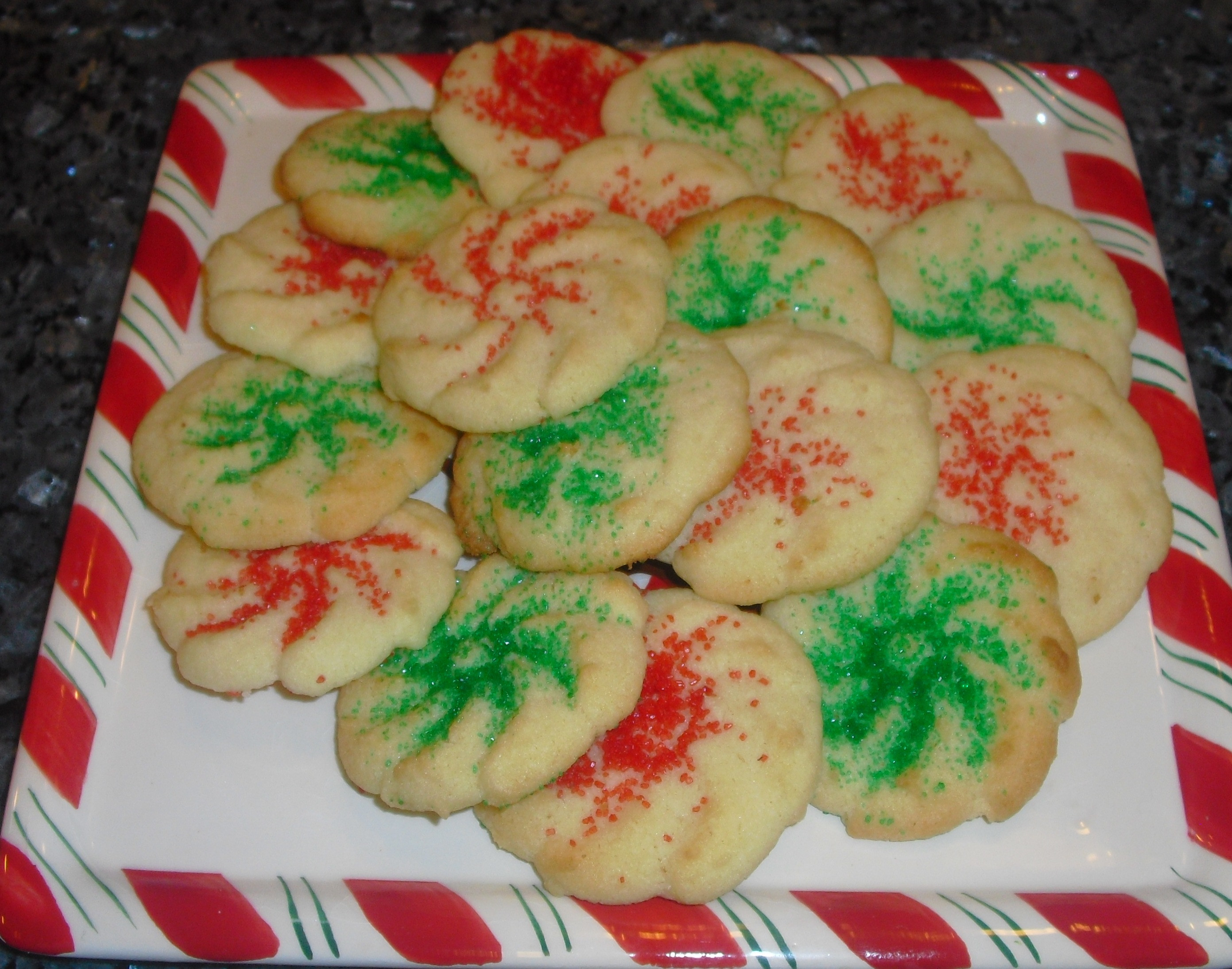 Christmas Butter Cookies
 Christmas Cookies Day 7 Pressed Butter Cookies Quick