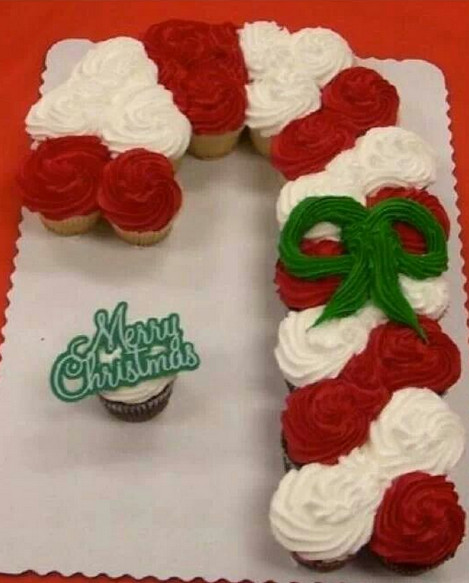 Christmas Cake Cupcakes
 Ideas & Products Christmas Pull Apart Cupcakes