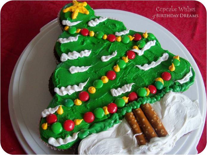 Christmas Cake Cupcakes
 Cute Food For Kids 41 Cutest and Most Creative Christmas