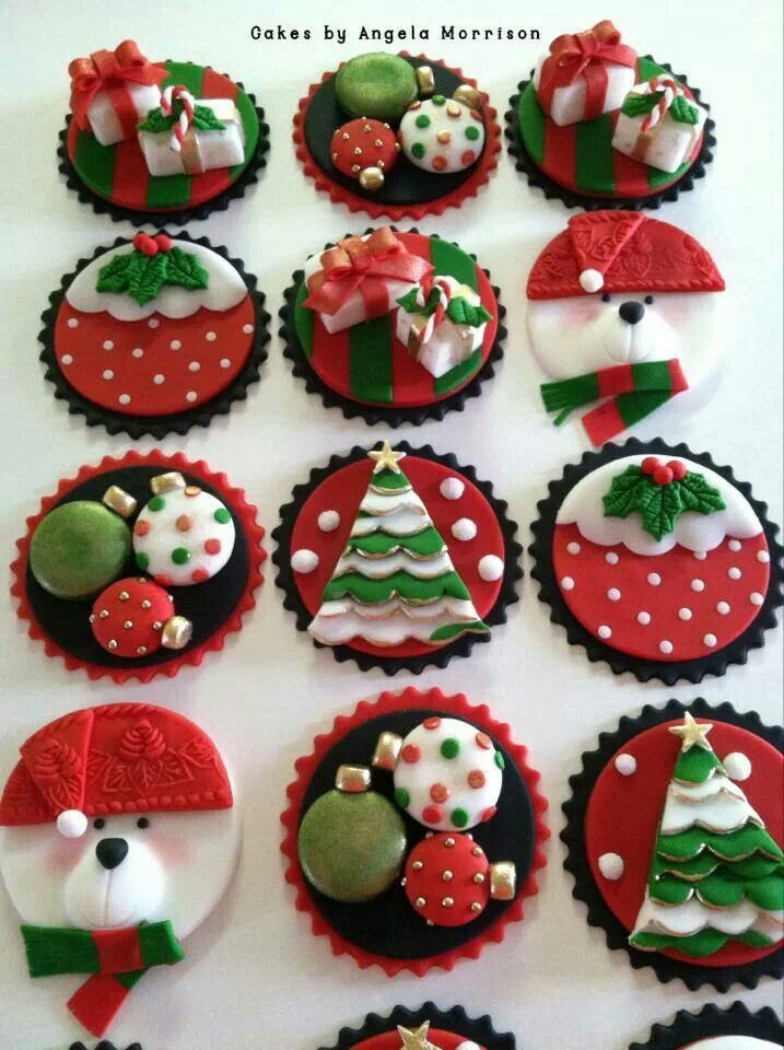 Christmas Cake Cupcakes
 Angela morrison