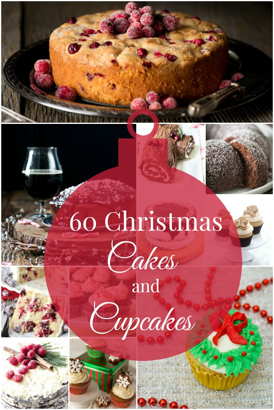 Christmas Cakes Flavors
 60 Christmas Cakes and Cupcakes Roundup by The Redhead Baker