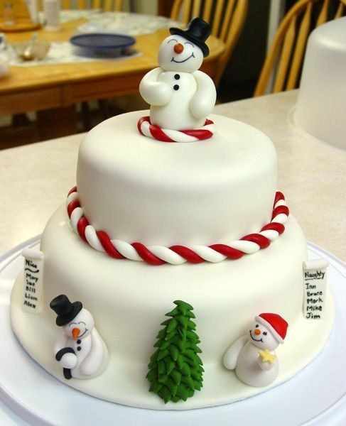 Christmas Cakes Images
 11 Awesome And Easy Christmas cake decorating ideas