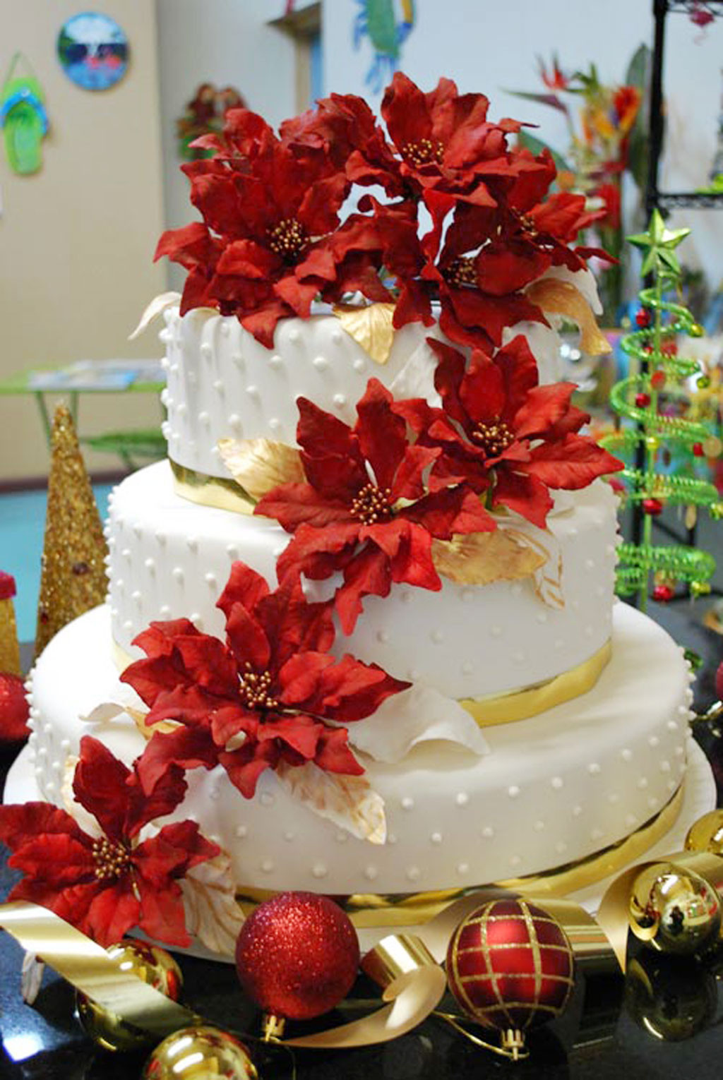 Christmas Cakes Images
 Christmas Wedding Cakes Pinterest Wedding Cake Cake