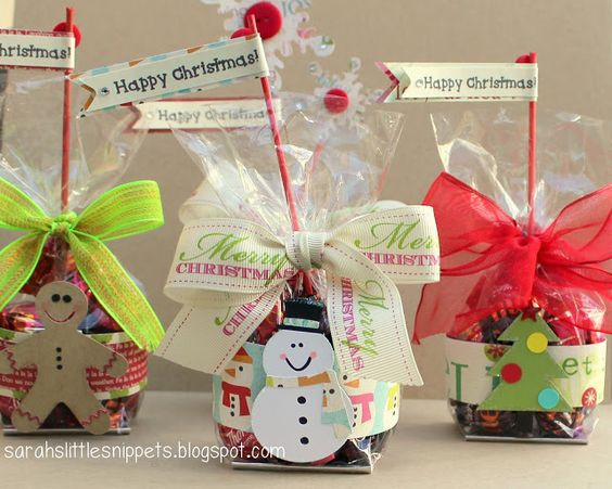 Christmas Candy Bags Ideas
 Christmas treat bags Christmas treats and Treat bags on