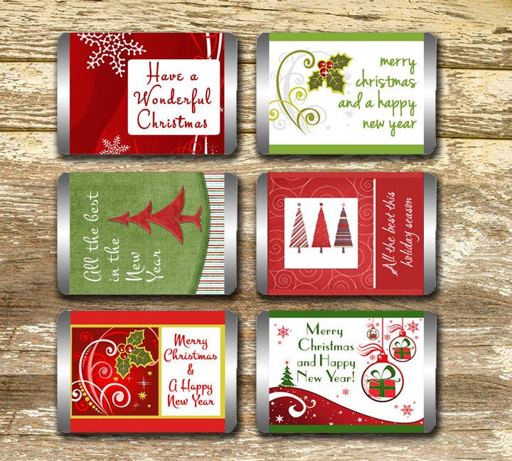 Christmas Candy Bar Wrappers
 Mini Candy Bar Wrappers Christmas Candy Wrappers Christmas
