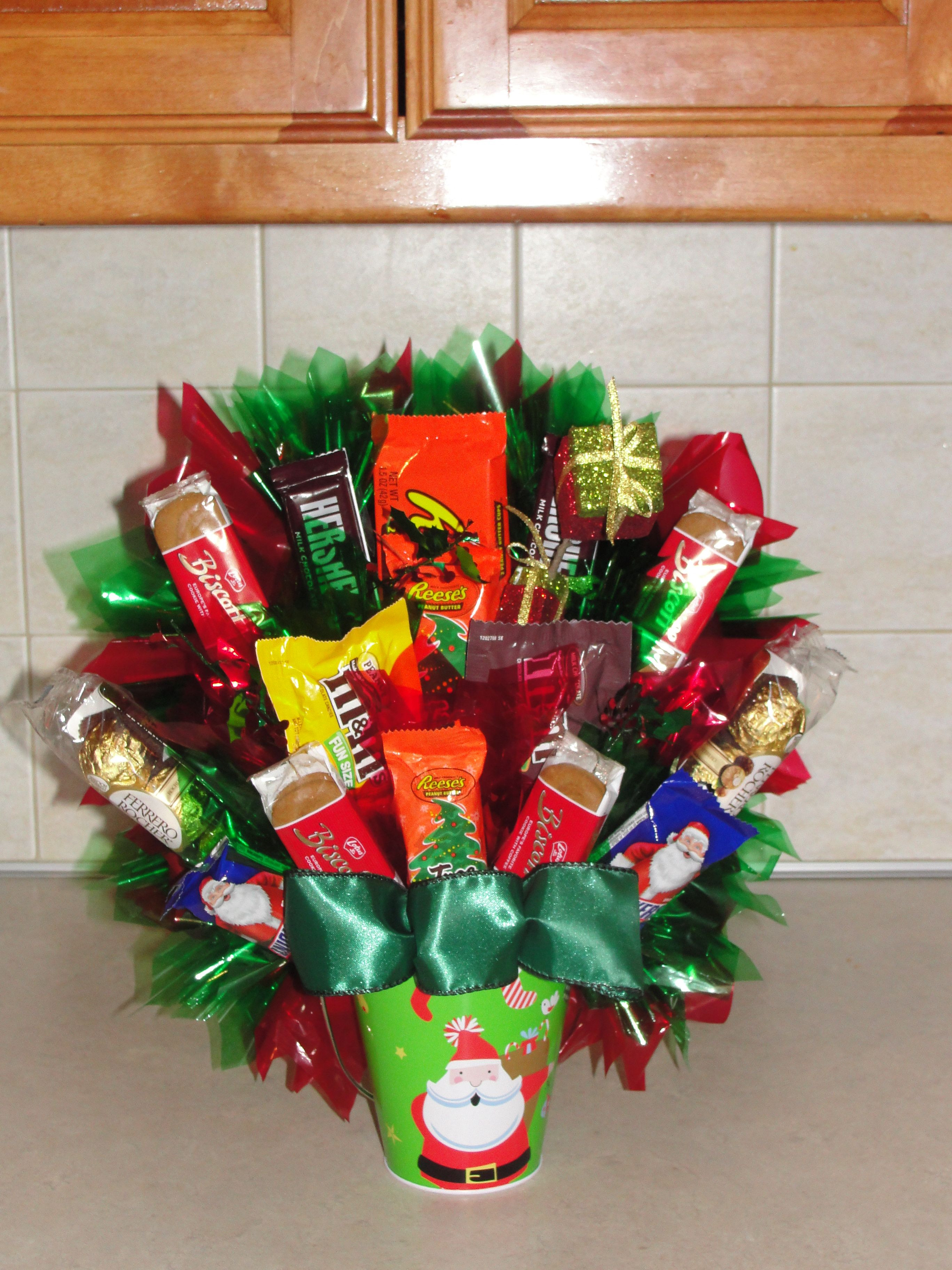 Christmas Candy Baskets
 Christmas Candy Bouquets